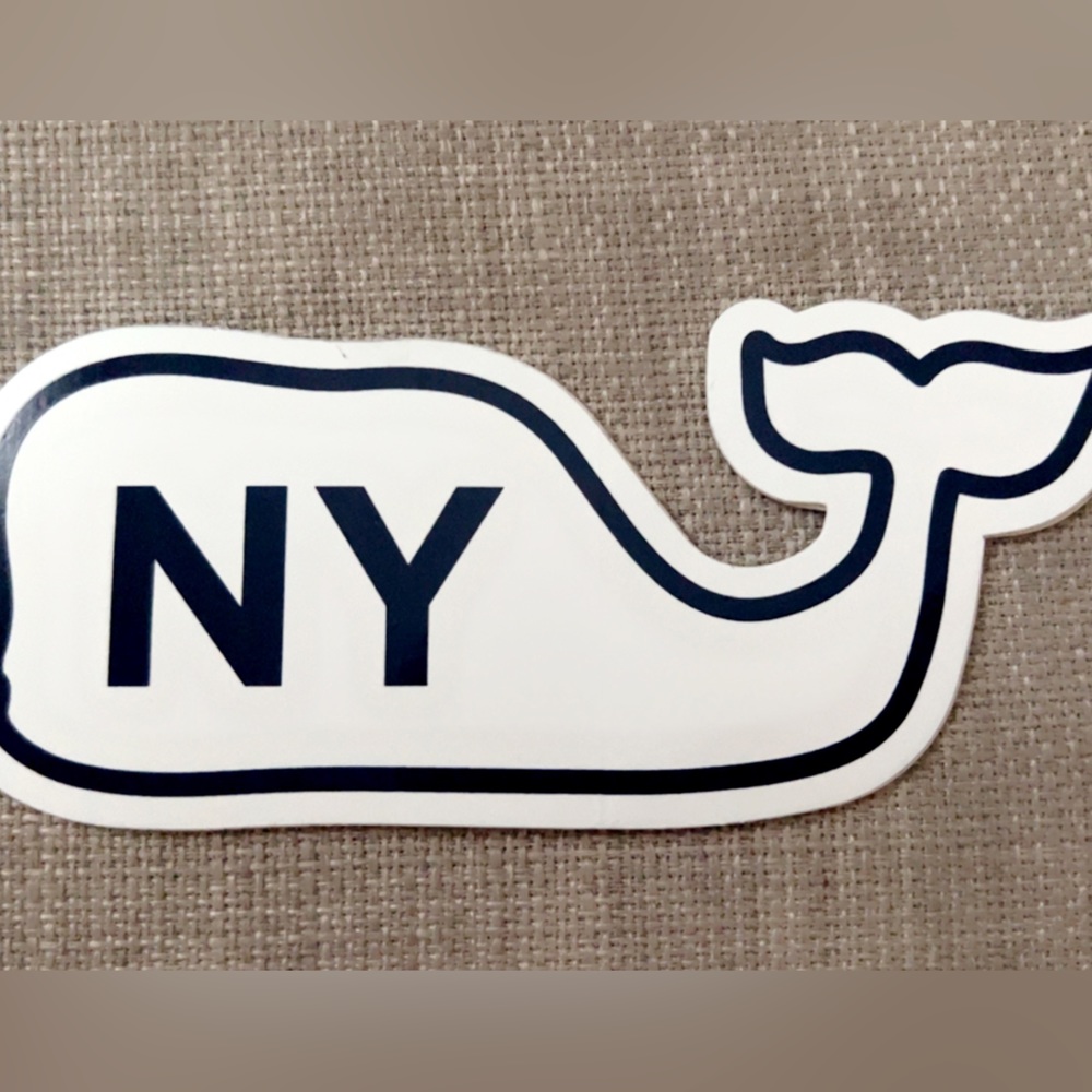 NY vineyard vines sticker